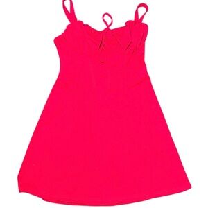 Red Sleeveless Dress